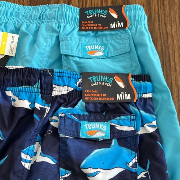 2 pack TRUNKS surf and swim brand swim trunks. Size M - Picture 4 of 7